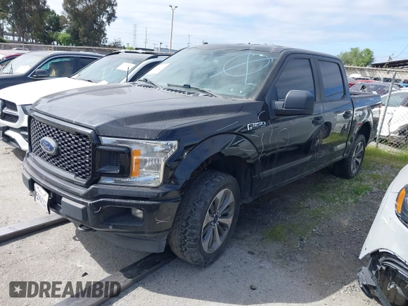 2019 Ford F-150 XL with VIN 1FTEW1EP4KKD73243, listed as a IAAI auction lot 41456076 with 114,198 mi miles. Bid and sale history available at carsss.com. Image 23.