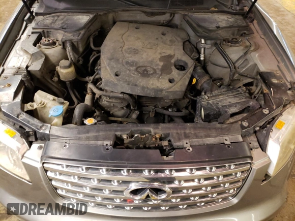 2004 Infiniti FX35 with VIN JNRAS08W24X221989, listed as a Copart auction lot 41694114 with 189,738 mi miles and Salvage Title. Bid and sale history available at carsss.com. Image 11.