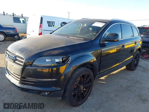 2009 Audi Q7 with VIN WA1AY74L89D023424, listed as a IAAI auction lot 41357560 with 206,381 mi miles. Bid and sale history available at carsss.com. Image 2.