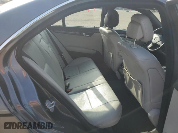 2010 Mercedes-Benz C 300 Sport with VIN WDDGF5EB1AR102933, listed as a Copart auction lot 61133215 with 136,319 mi miles and Salvage title. Bid and sale history available at DreamBid. Image 10.