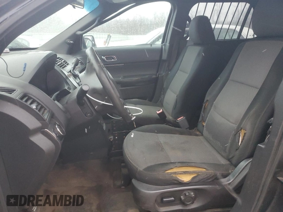 2014 Ford Utility Police Interceptor with VIN 1FM5K8AR5EGC60965, listed as a Copart auction lot 81810604 with 171,942 mi miles and Clean Title. Bid and sale history available at carsss.com. Image 7.