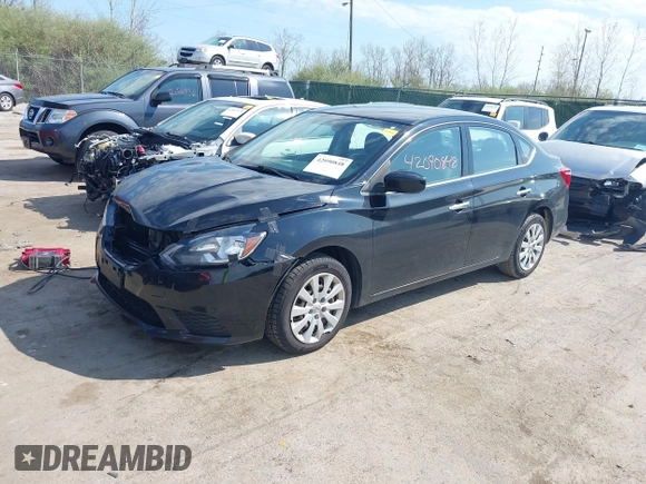 2017 Nissan Sentra S with VIN 3N1AB7AP7HY352757, listed as a IAAI auction lot 42090848 with 172,181 mi miles and . Bid and sale history available at carsss.com. Image 2.