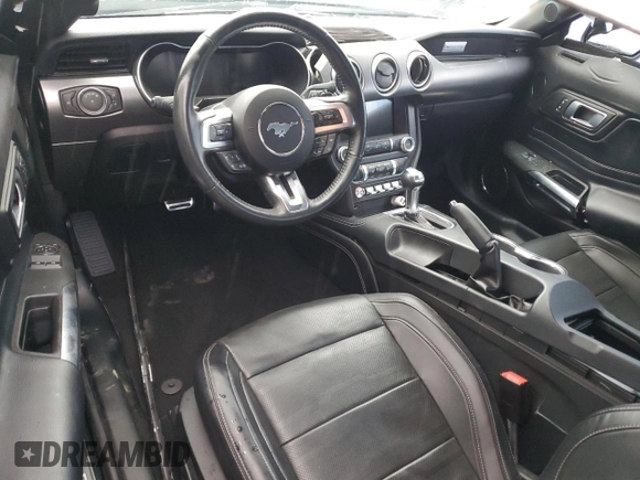 2022 Ford Mustang GT with VIN 1FA6P8CF0N5122488, listed as a Copart auction lot 55222715 with 11,764 mi miles and Salvage title. Bid and sale history available at DreamBid. Image 8.