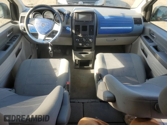 2008 Dodge Grand Caravan SE with VIN 2D8HN44H08R124476, listed as a Copart auction lot 42181255 with 191,455 mi miles and Salvage Title. Bid and sale history available at DreamBid. Image 8.