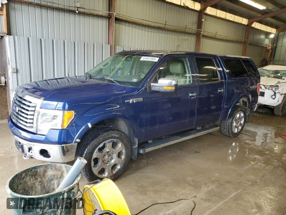 2010 Ford F-150 XL with VIN 1FTFW1EV3AKE70421, listed as a Copart auction lot 55401005 with 136,440 mi miles and Salvage title. Bid and sale history available at DreamBid. Image 1.