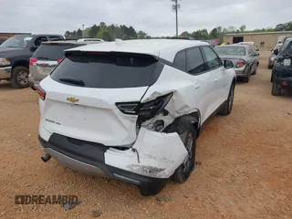 2023 Chevrolet Blazer LT with VIN 3GNKBHR45PS234006, listed as a IAAI auction lot 41927800 with 57,610 mi miles and . Bid and sale history available at DreamBid. Image 4.