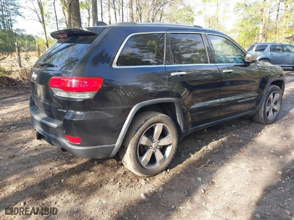 2015 Jeep Grand Cherokee Limited with VIN 1C4RJFBM6FC618650, listed as a IAAI auction lot 42031535 with 133,049 mi miles. Bid and sale history available at carsss.com. Image 4.