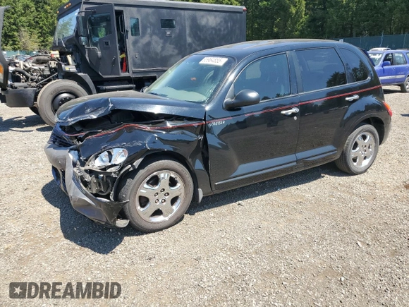 2002 Chrysler PT Cruiser Limited with VIN 3C8FY68BX2T211173, listed as a Copart auction lot 65964855 with 77,223 mi miles and Salvage title. Bid and sale history available at DreamBid. Image 1.