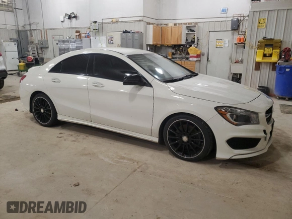2016 Mercedes-Benz CLA with VIN WDDSJ4GB0GN351529, listed as a Copart auction lot 50374935 with 104,316 mi miles and Clean Title. Bid and sale history available at carsss.com. Image 4.