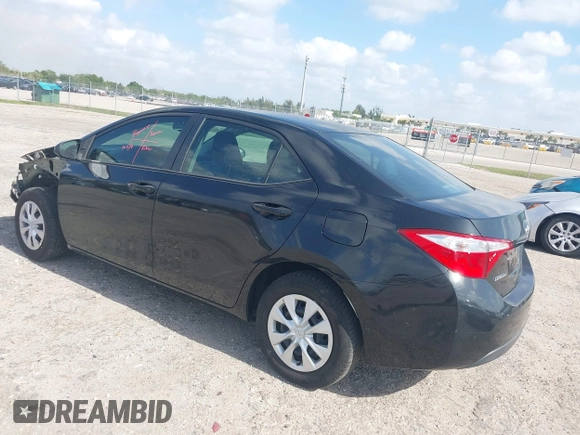 2016 Toyota Corolla L with VIN 2T1BURHE9GC637566, listed as a IAAI auction lot 42106364 with 124,507 mi miles and . Bid and sale history available at DreamBid. Image 3.