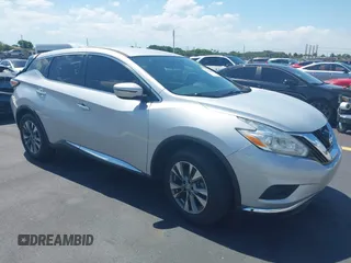 2017 Nissan Murano S z VIN 5N1AZ2MH2HN158341, wystawiony jako IAAI lot #42276339 z przebiegiem 124 968 mil mil oraz . Historia ofert i sprzedaży dostępna na DreamBid. Obrazek 1.