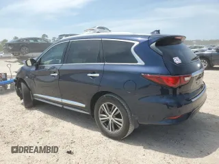 2020 Infiniti QX60 Luxe with VIN 5N1DL0MNXLC511342, listed as a Copart auction lot 56343925 with 81,962 mi miles and Salvage title. Bid and sale history available at DreamBid. Image 2.