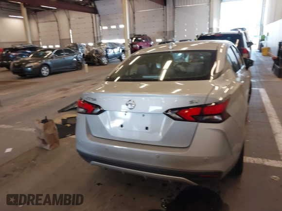 2021 Nissan Versa SV with VIN 3N1CN8EV1ML875990, listed as a IAAI auction lot 41383725 with 55,061 mi miles. Bid and sale history available at carsss.com. Image 17.