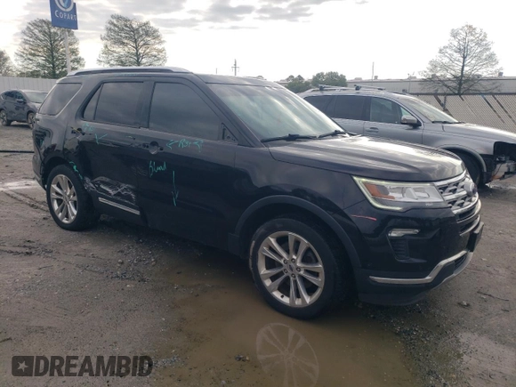 2019 Ford Explorer Limited with VIN 1FM5K8FH0KGA17513, listed as a Copart auction lot 52020195 with 102,481 mi miles and Salvage Title. Bid and sale history available at carsss.com. Image 4.