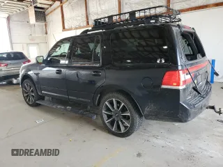 2017 Lincoln Navigator Reserve with VIN 5LMJJ2LT4HEL02529, listed as a Copart auction lot 58166845 with 145,091 mi miles and Salvage title. Bid and sale history available at DreamBid. Image 2.
