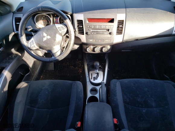 2012 Mitsubishi Outlander ES with VIN JA4AS2AW7CU017544, listed as a Copart auction lot 42991815 with 211,446 mi miles and Salvage Title. Bid and sale history available at carsss.com. Image 8.