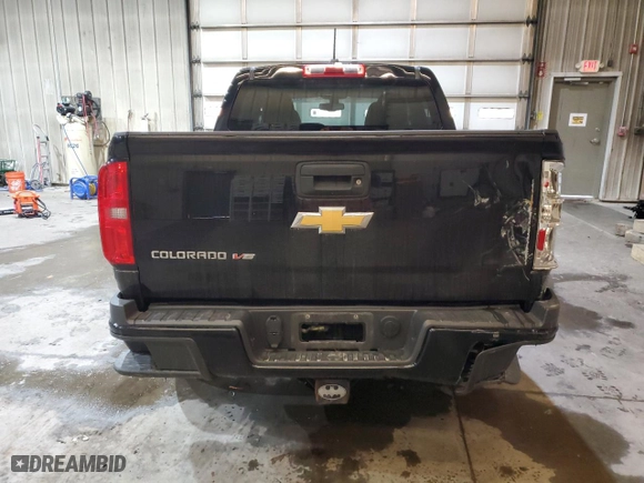 2019 Chevrolet Colorado 4WD Work Truck with VIN 1GCGTBEN9K1130071, listed as a Copart auction lot 43310015 with 69,435 mi miles and Salvage Title. Bid and sale history available at carsss.com. Image 6.