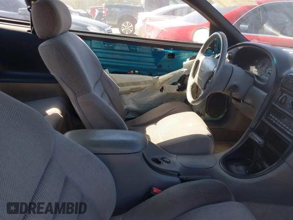 1995 Ford Mustang GT with VIN 1FALP42T2SF178456, listed as a IAAI auction lot 41887542 with 94,400 mi miles and . Bid and sale history available at DreamBid. Image 5.