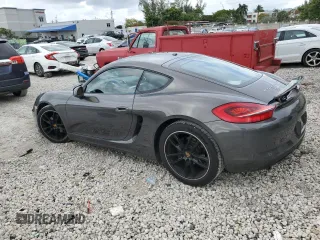 2015 Porsche Cayman with VIN WP0AA2A89FK163969, listed as a Copart auction lot 52825275 with 118,675 mi miles and Salvage Title. Bid and sale history available at DreamBid. Image 2.