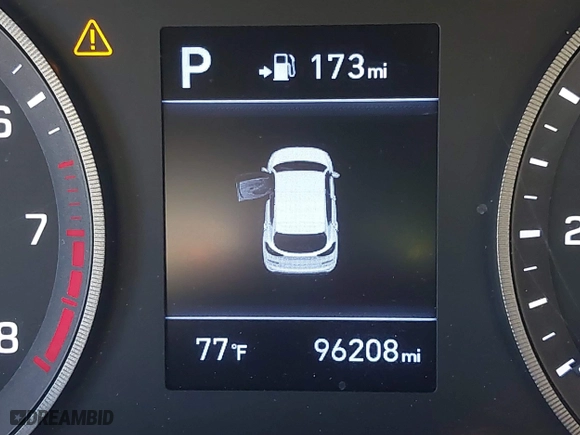2019 Hyundai Tucson Value with VIN KM8J33A49KU979927, listed as a IAAI auction lot 41818355 with 96,208 mi miles. Bid and sale history available at carsss.com. Image 15.