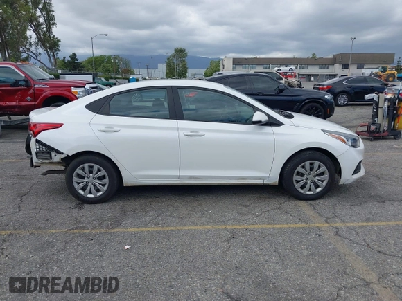 2022 Hyundai Accent SE with VIN 3KPC24A67NE177354, listed as a IAAI auction lot 42255732 with 30,969 mi miles and . Bid and sale history available at DreamBid. Image 13.