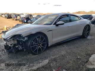 2025 Porsche Taycan with VIN WP0AA2Y10SSA08653, listed as a Copart auction lot 82488594 with Not provided miles and Salvage title. Bid and sale history available at DreamBid. Image 1.