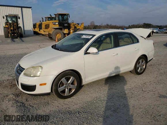 2008 Volkswagen Jetta Sedan SE with VIN 3VWRM71K98M166785, listed as a Copart auction lot 47169185 with 146,956 mi miles and Salvage Title. Bid and sale history available at carsss.com. Image 1.