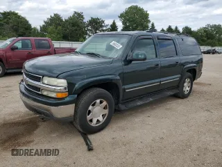 2001 Chevrolet Suburban LS with VIN 1GNFK16TX1J277866, listed as a Copart auction lot 59603535 with 193,632 mi miles and Salvage title. Bid and sale history available at DreamBid. Image 1.