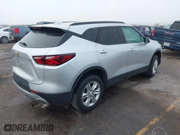 2021 Chevrolet Blazer LT with VIN 3GNKBDRS5MS511594, listed as a IAAI auction lot 41135245 with 73,304 mi miles and . Bid and sale history available at DreamBid. Image 4.