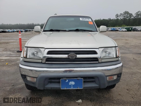 2000 Toyota 4Runner SR5 z VIN JT3GN86R6Y0145225, wystawiony jako Copart lot #58648785 z przebiegiem 162 374 mil mil oraz Czysty tytuł • Clean title. Historia ofert i sprzedaży dostępna na DreamBid. Obrazek 5.
