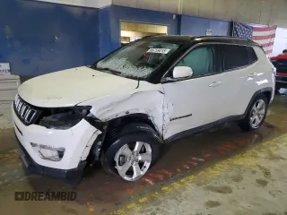 2019 Jeep Compass Limited with VIN 3C4NJCCB2KT725851, listed as a Copart auction lot 88759015 with 46,164 mi miles and Salvage title. Bid and sale history available at DreamBid. Image 1.