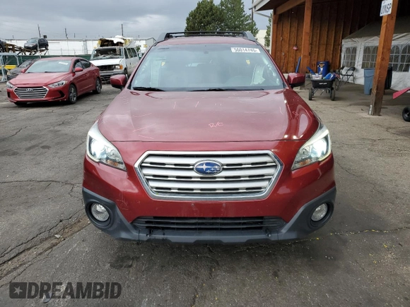 2016 Subaru Outback Premium with VIN 4S4BSBCC3G3213176, listed as a Copart auction lot 56014745 with 116,830 mi miles and Salvage title. Bid and sale history available at DreamBid. Image 5.