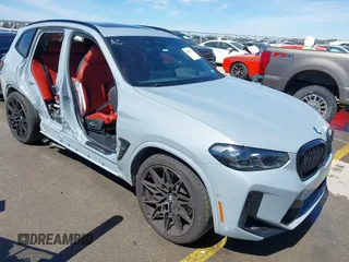 2022 BMW X3 M with VIN 5YM13EC03N9L12134, listed as a IAAI auction lot 41808715 with 40,064 mi miles. Bid and sale history available at carsss.com. Image 1.