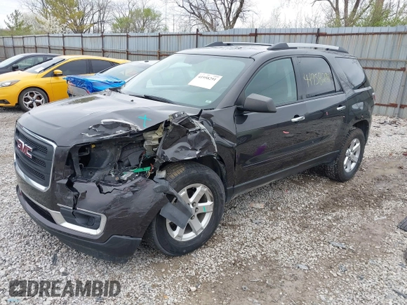 2015 GMC Acadia SLE with VIN 1GKKRPKD8FJ352726, listed as a IAAI auction lot 41958291 with 152,001 mi miles. Bid and sale history available at carsss.com. Image 17.