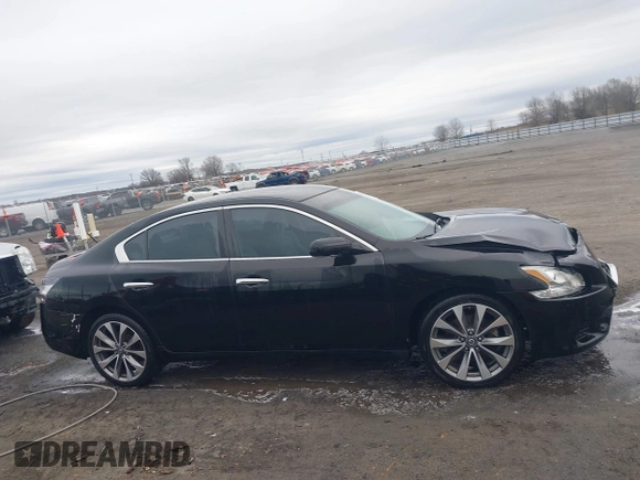 2012 Nissan Maxima S with VIN 1N4AA5AP5CC817645, listed as a IAAI auction lot 41517001 with 224,233 mi miles and . Bid and sale history available at DreamBid. Image 13.