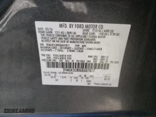 2016 Ford Flex SEL with VIN 2FMGK5C80GBA07817, listed as a Copart auction lot 76156554 with 151,782 mi miles and Salvage Title. Bid and sale history available at carsss.com. Image 13.