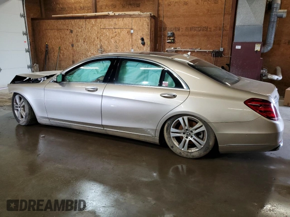 2020 Mercedes-Benz S-Class S 450 with VIN W1KUG6EB1LA585797, listed as a Copart auction lot 58983764 with 0 mi miles. Bid and sale history available at carsss.com. Image 2.