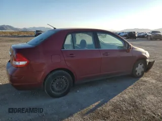 2009 Nissan Versa 1.8 S with VIN 3N1BC11E39L363606, listed as a Copart auction lot 65594774 with 110,191 mi miles and Salvage Title. Bid and sale history available at carsss.com. Image 3.