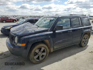 2014 Jeep Patriot High Altitude with VIN 1C4NJPFA3ED676843, listed as a Copart auction lot 49769215 with 122,606 mi miles and Salvage Title. Bid and sale history available at carsss.com. Image 1.