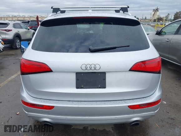2013 Audi Q5 Premium Plus with VIN WA1LFAFPXDA057449, listed as a IAAI auction lot 41776269 with 105,145 mi miles. Bid and sale history available at carsss.com. Image 16.