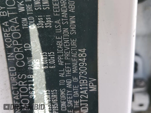2011 Kia Soul with VIN KNDJT2A11B7309484, listed as a Copart auction lot 48125445 with 151,978 mi miles and Salvage Title. Bid and sale history available at carsss.com. Image 12.