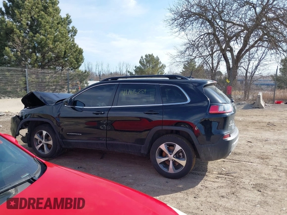 2022 Jeep Cherokee Limited with VIN 1C4PJMDX3ND509817, listed as a IAAI auction lot 41765259 with Not provided miles and . Bid and sale history available at DreamBid. Image 13.