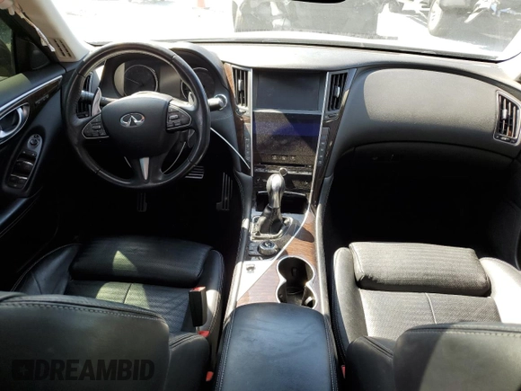 2014 Infiniti Q50 Hybrid Sport with VIN JN1AV7AP0EM691995, listed as a Copart auction lot 51041375 with Not Provided miles and Salvage Title. Bid and sale history available at carsss.com. Image 8.