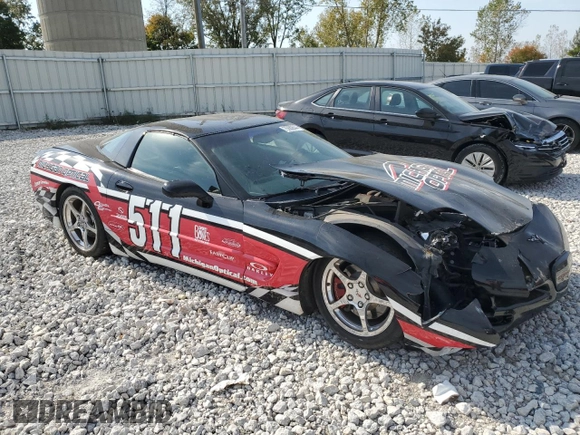 2001 Chevrolet Corvette with VIN 1G1YY22G015134232, listed as a Copart auction lot 75682644 with 108,429 mi miles and Clean Title. Bid and sale history available at carsss.com. Image 4.
