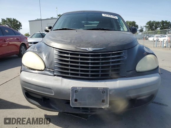 2001 Chrysler PT Cruiser with VIN 3C8FY4BB91T541978, listed as a Copart auction lot 57356105 with 202,932 mi miles and Salvage title. Bid and sale history available at DreamBid. Image 5.
