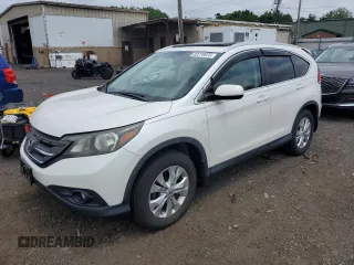 2012 Honda CR-V EX-L with VIN 5J6RM4H70CL071782, listed as a Copart auction lot 63779975 with 129,171 mi miles and Salvage title. Bid and sale history available at DreamBid. Image 1.