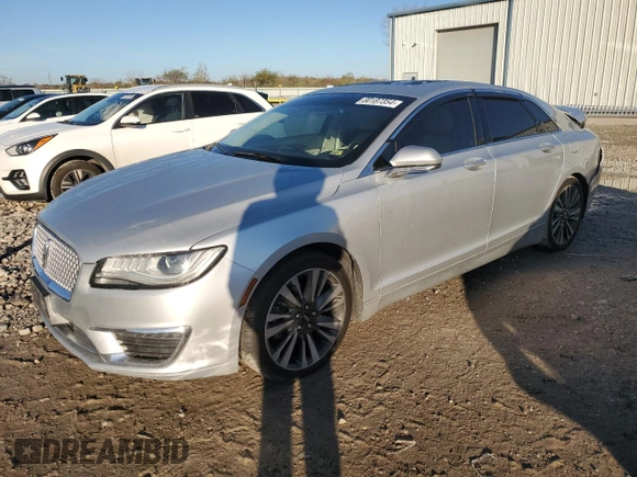 2017 Lincoln MKZ Hybrid Reserve with VIN 3LN6L5MU5HR635010, listed as a Copart auction lot 80187354 with 116,431 mi miles and Salvage Title. Bid and sale history available at carsss.com. Image 1.