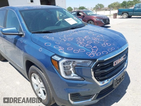 2024 GMC Terrain SLE с VIN 3GKALMEG8RL339229, выставлен на аукционе IAAI как лот 42553551 с пробегом 18 772 миль миль и . История ставок и продаж доступна на DreamBid. Изображение 6.