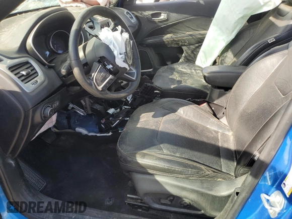 2021 Jeep Compass 80th Anniversary with VIN 3C4NJCEB4MT604223, listed as a Copart auction lot 55668035 with 87,801 mi miles and Clean title. Bid and sale history available at DreamBid. Image 7.