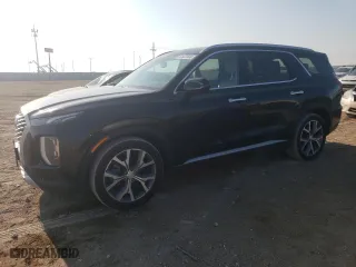 2022 Hyundai Palisade SEL with VIN KM8R4DHE1NU383610, listed as a Copart auction lot 50308595 with 33,352 mi miles and Salvage Title. Bid and sale history available at carsss.com. Image 1.